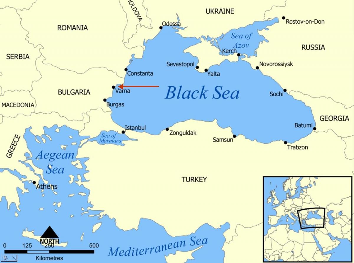 България, Варна карта
