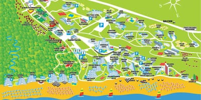Карта На Албена България