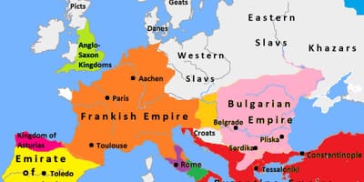 София България на картата на Европа