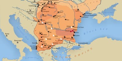 Карта на Българското царство