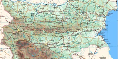 Карта на българското черноморие