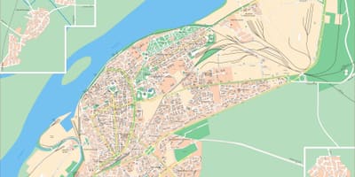 Русе картата на България