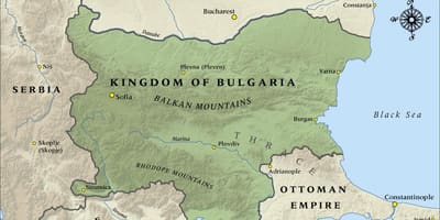Карта на стария български
