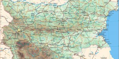 България пътищата на картата
