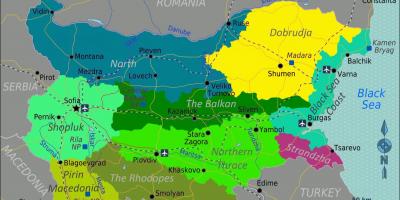 Карта на България-близко летище