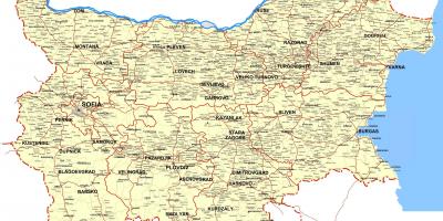 България карта на страната